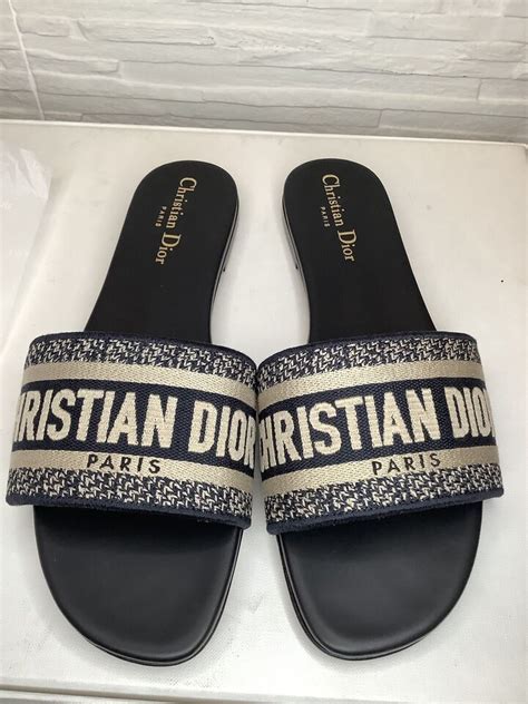 christian dior ciabatte|Christian Dior padded.